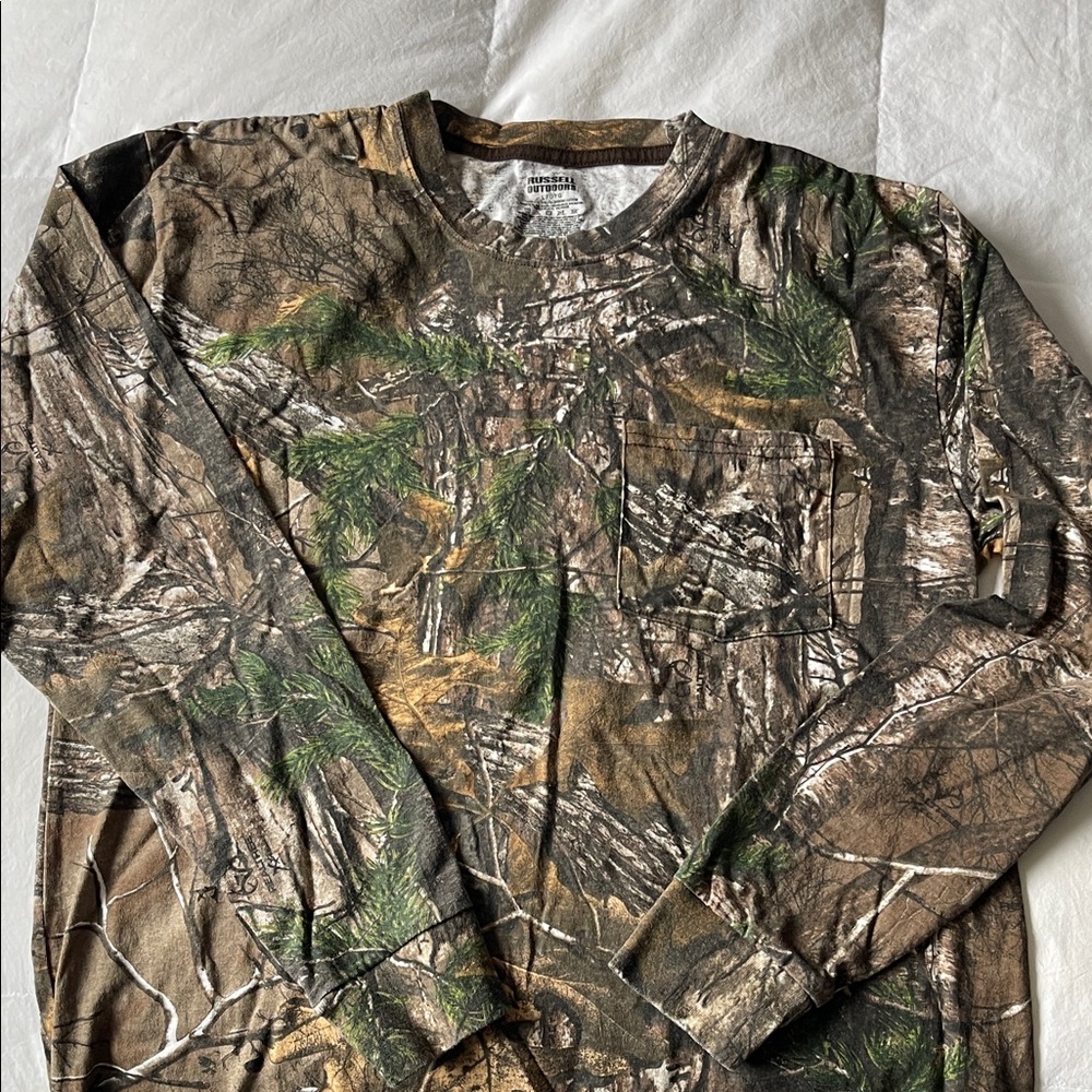 Camouflage Long Sleeve Shirt